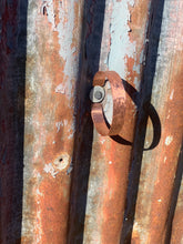 Load image into Gallery viewer, Hammered copper cuff
