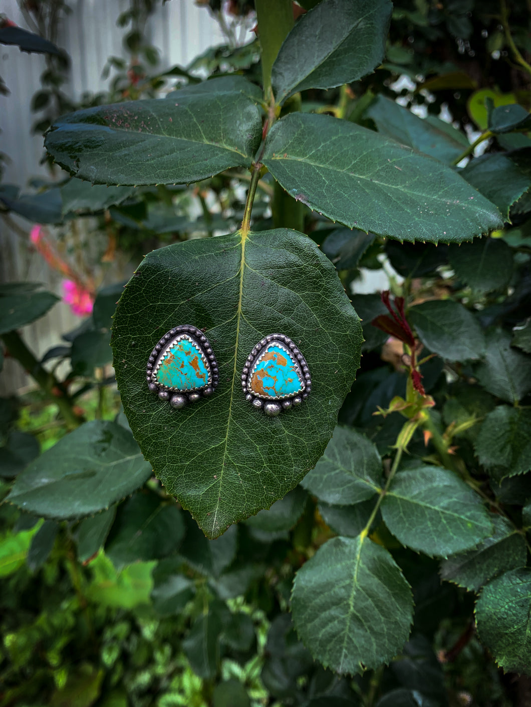 Chunky Kingman Drop Earrings