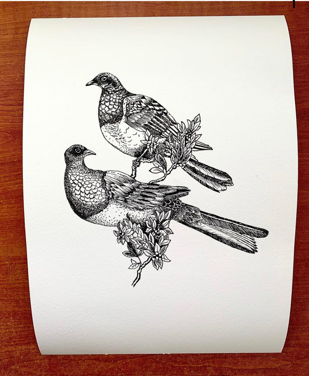 Kererū print