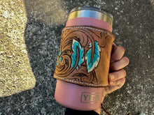 Load image into Gallery viewer, Pink Yeti western wrap
